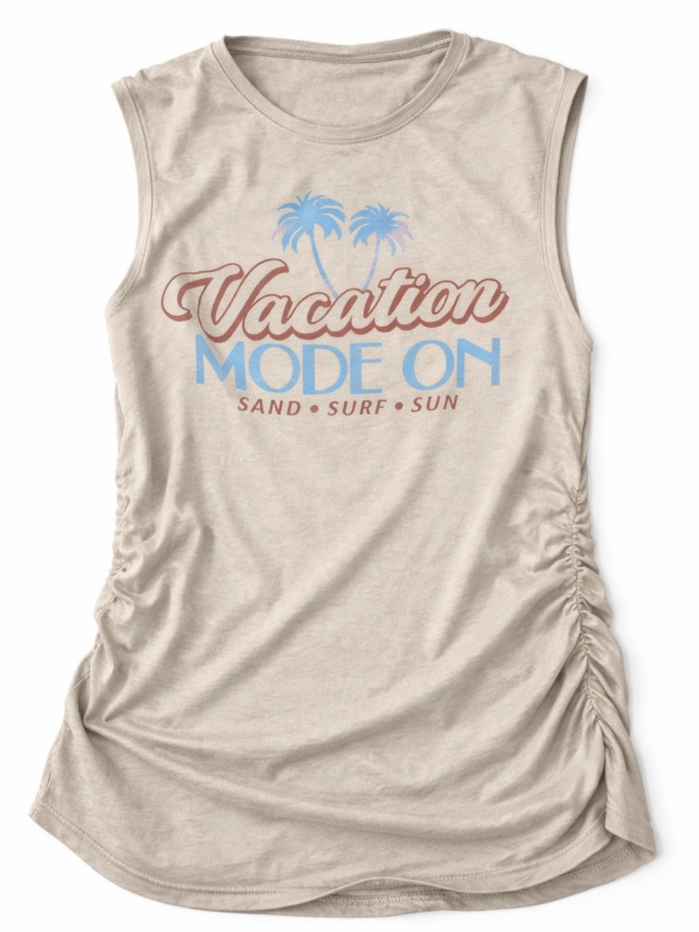 wild fable Sand Palm-Print Sleeveless Tank